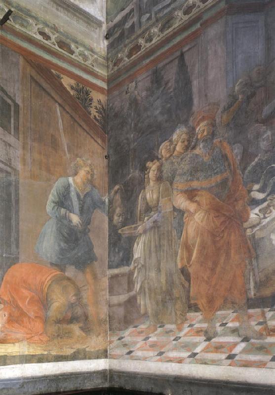 Fra Filippo Lippi The Beheading of St John oil painting image
